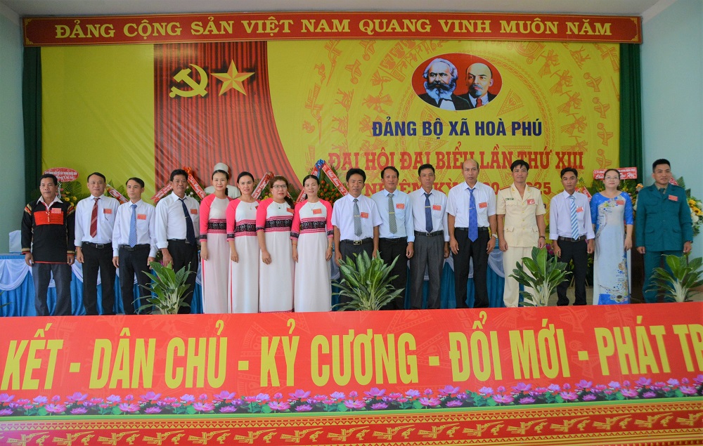Đại hội đại biểu Đảng bộ xã Hoà Phú nhiệm kỳ 2020 – 2025