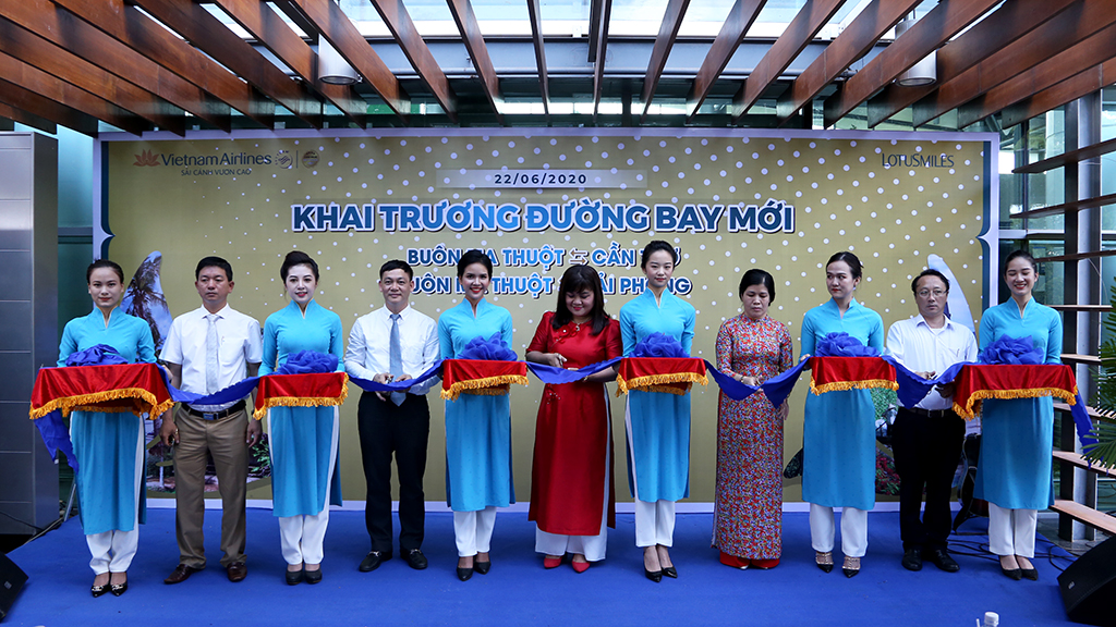 Opening Buon Ma Thuot - Can Tho and Buon Ma Thuot - Hai Phong routes