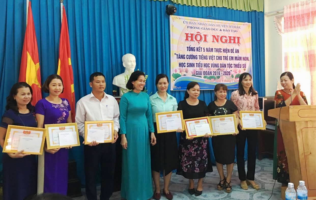 Tổng kết 5 năm thực hiện Đề án tăng cường tiếng Việt cho trẻ dân tộc thiểu số