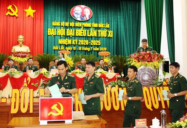 Đại hội đại biểu Đảng bộ Bộ đội Biên phòng tỉnh Đắk Lắk lần thứ XI, nhiệm kỳ 2020-2025