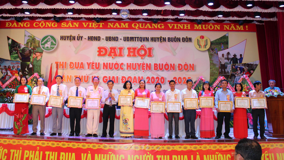 The 4th Patriotic Emulation Congress of Buon Don district for the 2020-2025 period