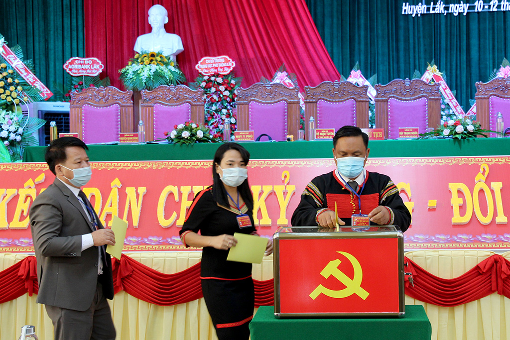 Đại hội Đại biểu Đảng bộ huyện Lắk lần thứ XV, nhiệm kỳ 2020-2025
