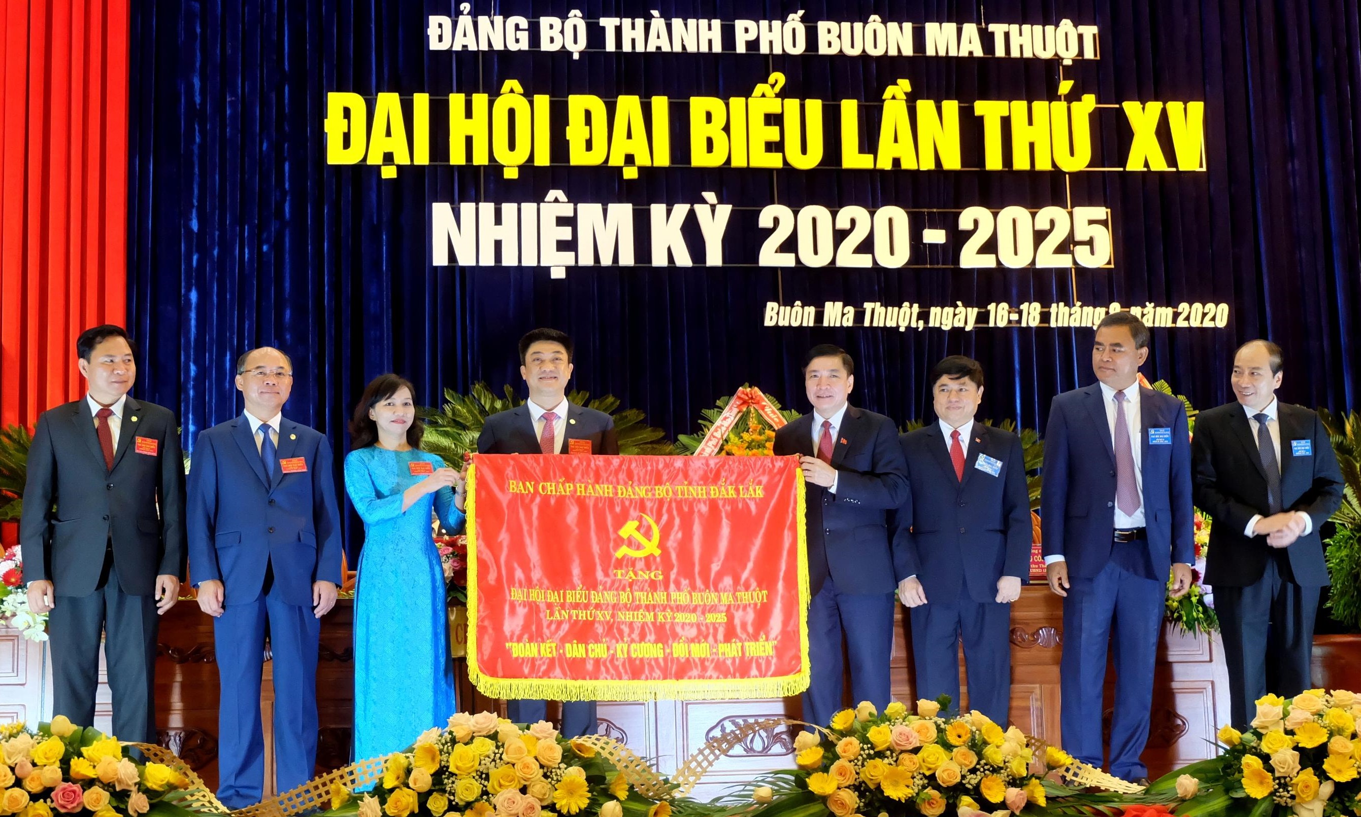 Khai mạc Đại hội Đảng bộ thành phố Buôn Ma Thuột lần thứ XV, nhiệm kỳ 2020-2025