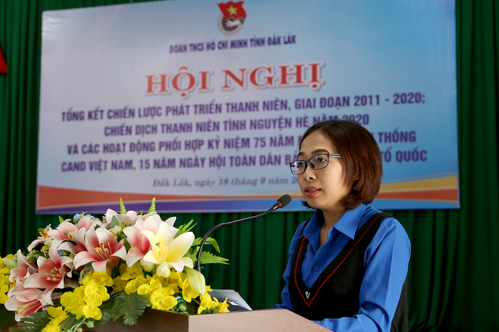 Tỉnh đoàn Đắk Lắk tổng kết chiến lược phát triển thanh niên, giai đoạn 2011-2020