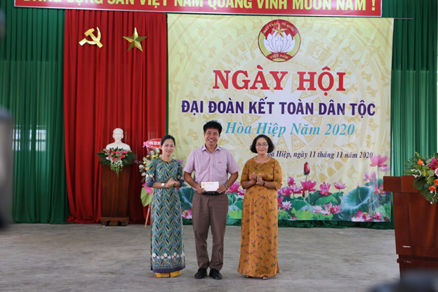 Xã Hòa Hiệp, huyện Cư Kuin: Sôi nổi Ngày hội Đại đoàn kết toàn dân tộc
