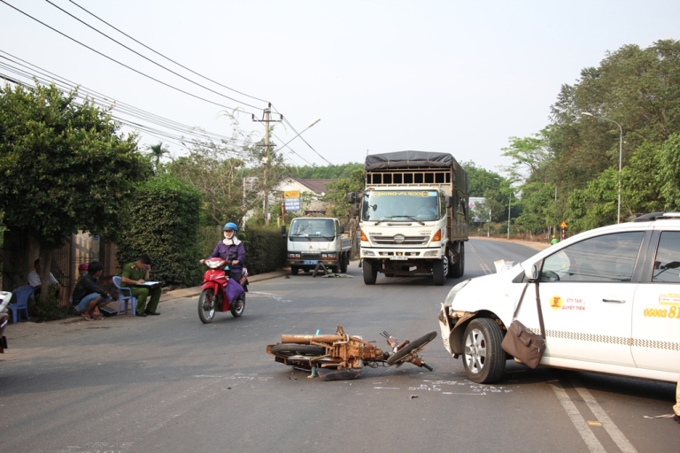 132 người chết vì tai nạn giao thông trong 6 tháng đầu năm.
