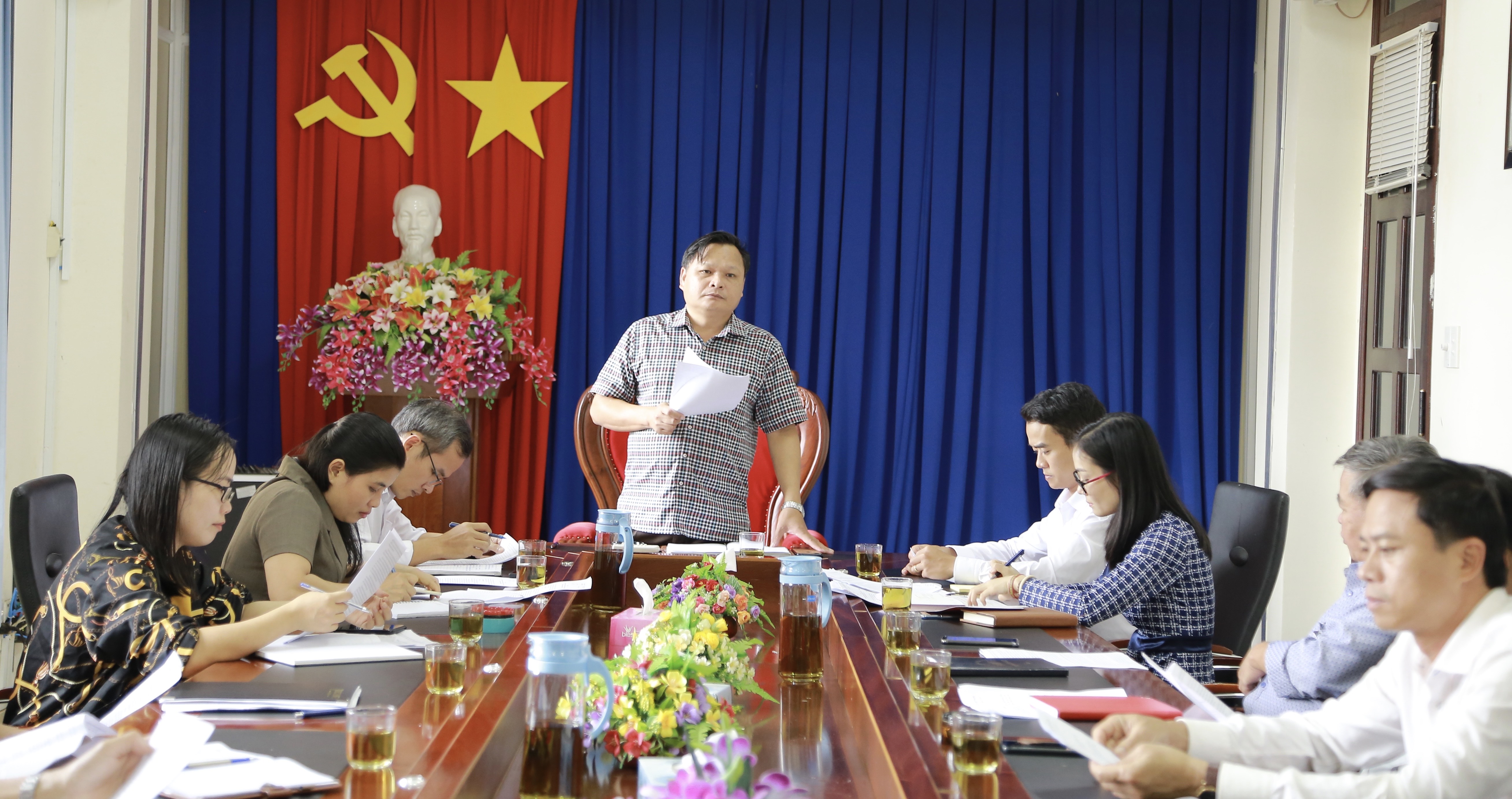 Hội nghị đánh giá công tác dư luận xã hội huyện Cư Kuin năm 2020