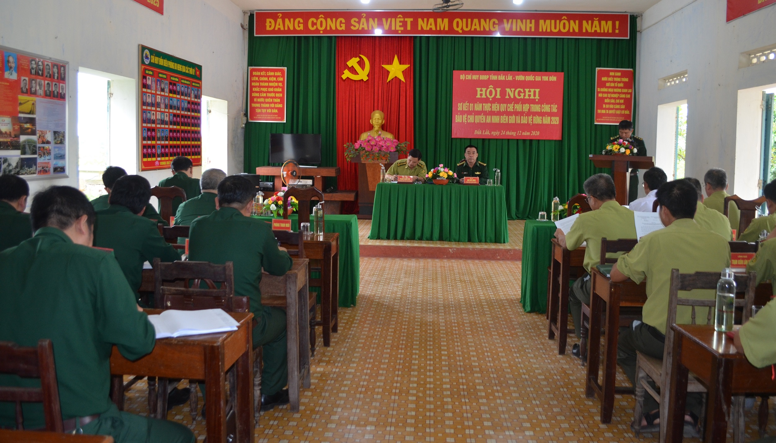 Bộ Chỉ huy Bộ đội Biên phòng Đắk Lắk và Vườn Quốc gia Yok Đôn sơ kết công tác phối hợp