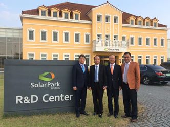 Đoàn công tác của UBND tỉnh Đắk Lắk làm việc về Dự án điện năng lượng mặt trời tại Hàn Quốc.