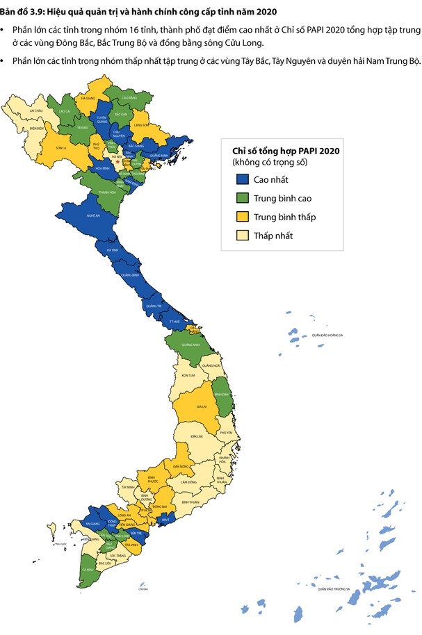 Chỉ số PAPI của Đắk Lắk tăng 12 bậc so với năm 2019