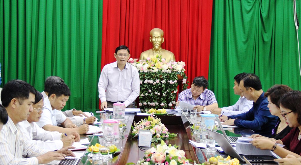 Kiểm tra công tác bầu cử tại huyện Krông Năng