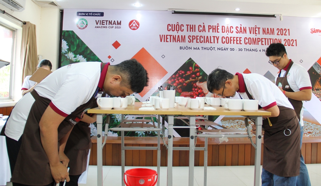 Công bố kết quả Cuộc thi cà phê đặc sản Việt Nam 2021 theo hình thức trực tuyến