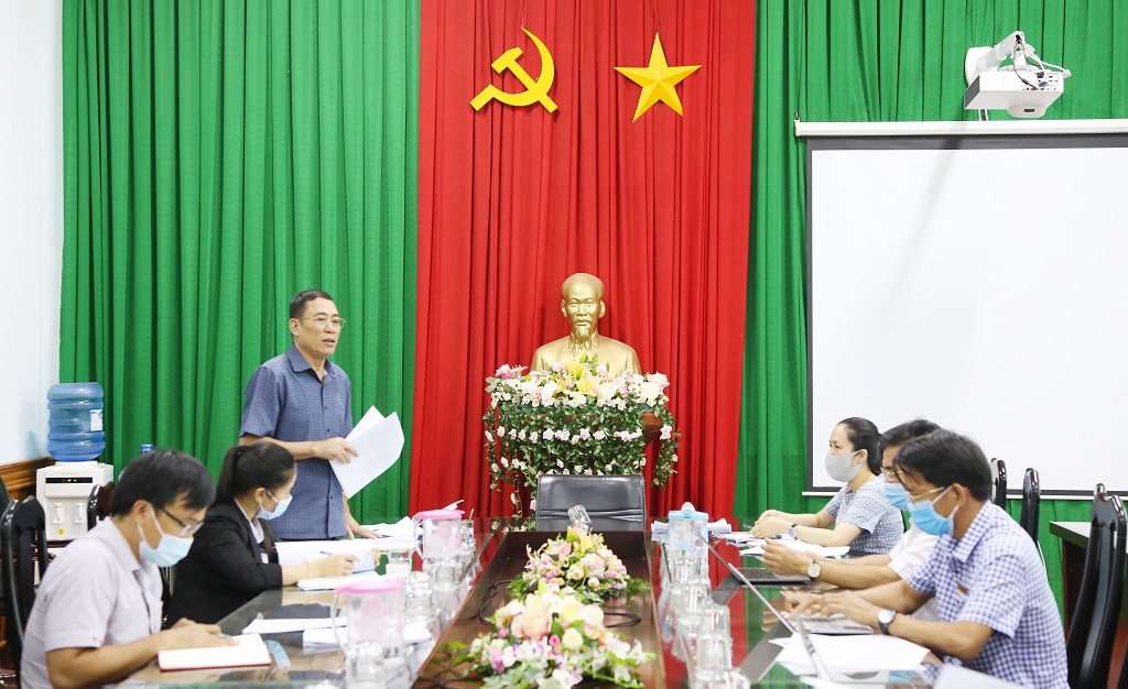 Kiểm tra công tác chuẩn bị bầu cử tại huyện Krông Năng