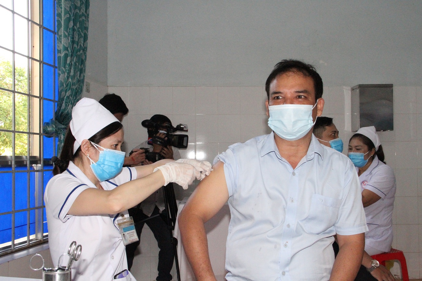 Đắk Lắk đã tiêm vắc xin phòng COVID-19 mũi 1 cho 19.000 người thuộc đối tượng ưu tiên