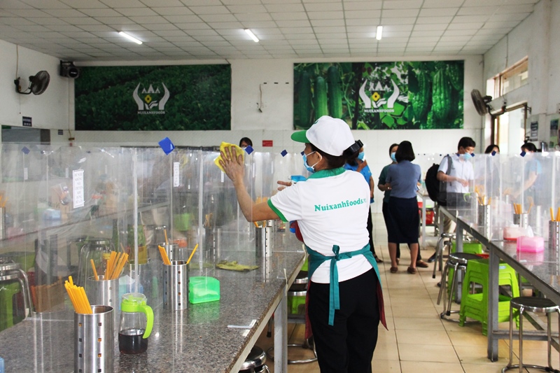 Doanh nghiệp Đắk Lắk thực hiện nghiêm túc phòng, chống dịch bệnh trong các khu, cụm công nghiệp