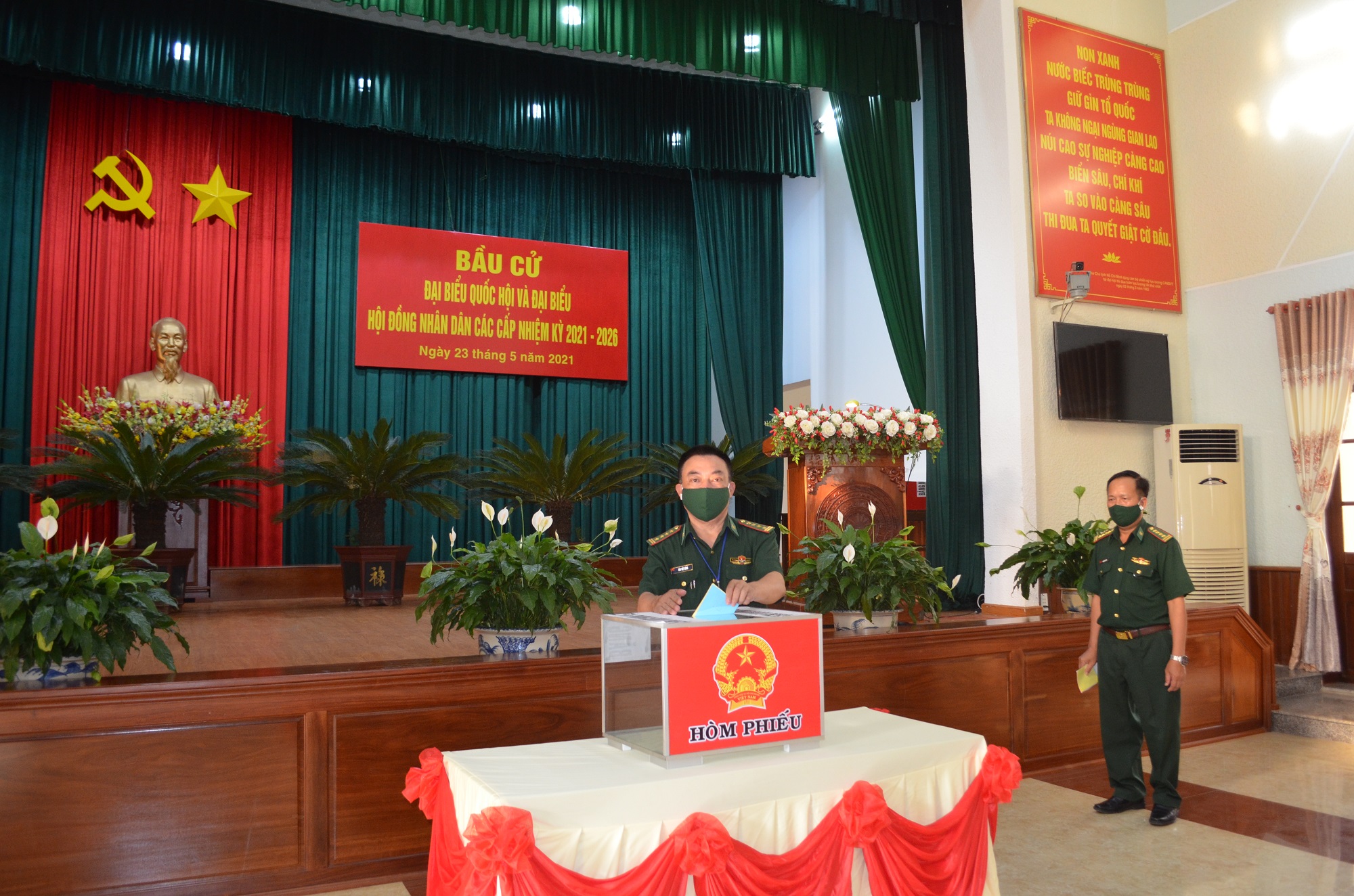 Bộ Chỉ huy Bộ đội Biên phòng Đắk Lắk: Bầu cử diễn ra nhanh chóng, an toàn và đúng quy định