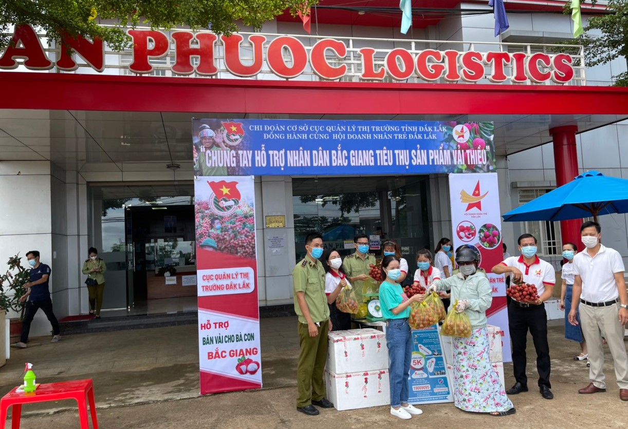 Dak Lak Province Supports Consumption of Bac Giang Lychee