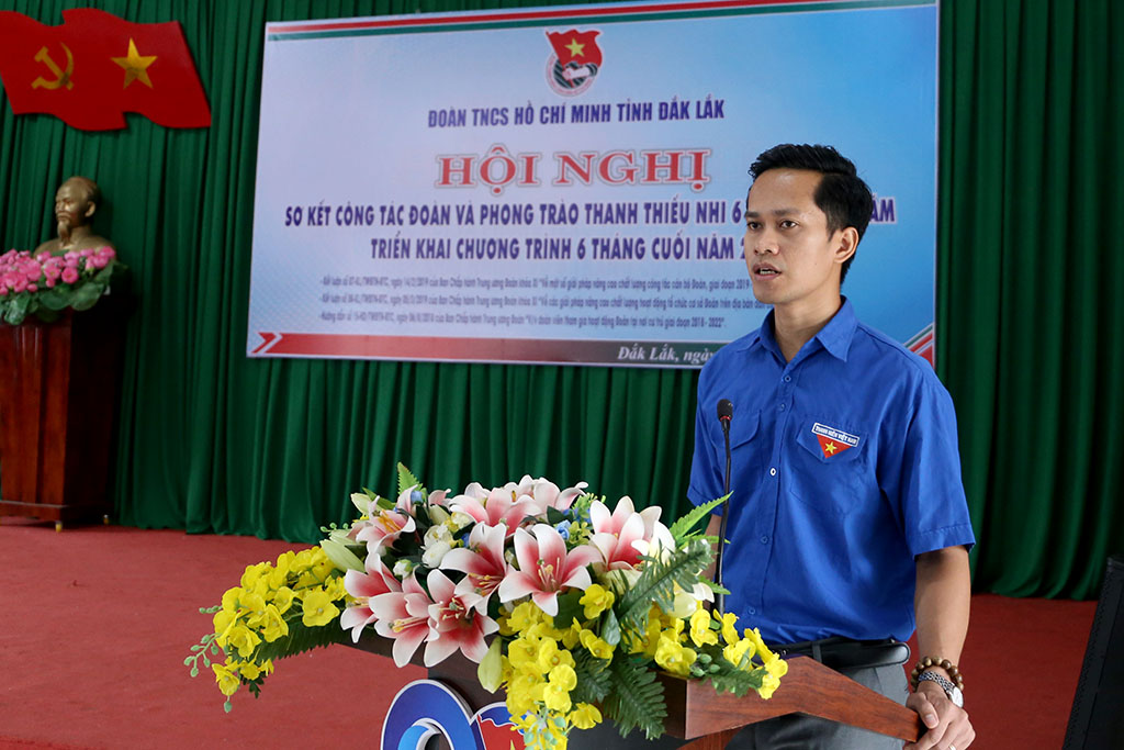 Ho Chi Minh Communist Youth Union of Dak Lak Province summarizes youth activities and youth movements in the first 6 months of 2021