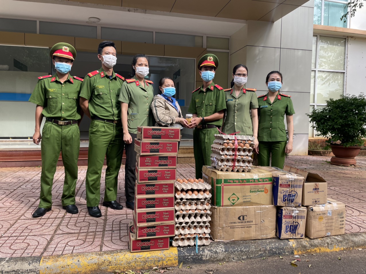 Dak Lak collects vegetables and food to send to Ho Chi Minh City in the fight against the COVID-19 epidemic