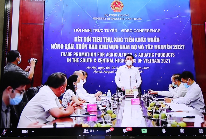 Kết nối tiêu thụ, nông thủy sản khu vực Nam Bộ và Tây Nguyên 2021