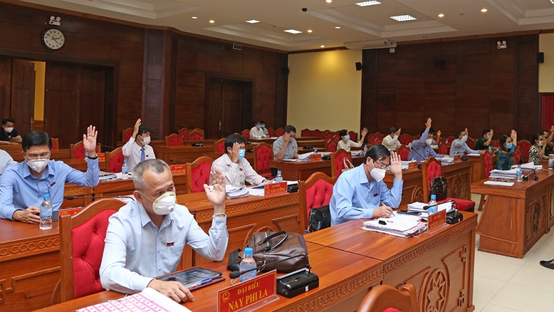 Bế mạc Kỳ họp thứ hai, HĐND tỉnh khóa X, nhiệm kỳ 2021-2026