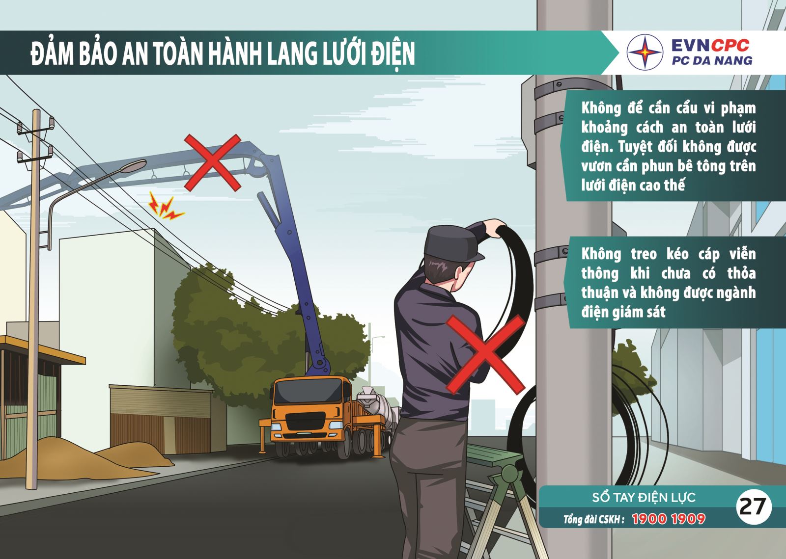 Kiểm tra, rà soát, xử lý các trường hợp gây mất an toàn công trình lưới điện cao áp trên địa bàn tỉnh