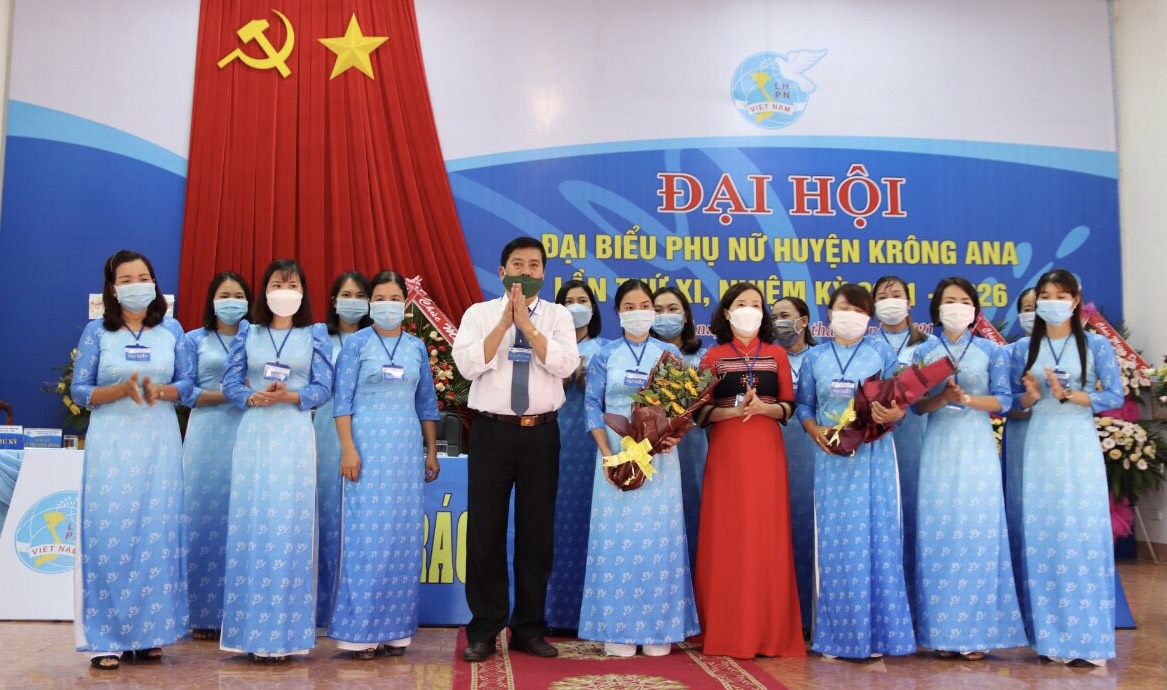 Đại hội đại biểu Phụ nữ huyện Krông Ana lần thứ XI, nhiệm kỳ 2021-2026 thành công tốt đẹp