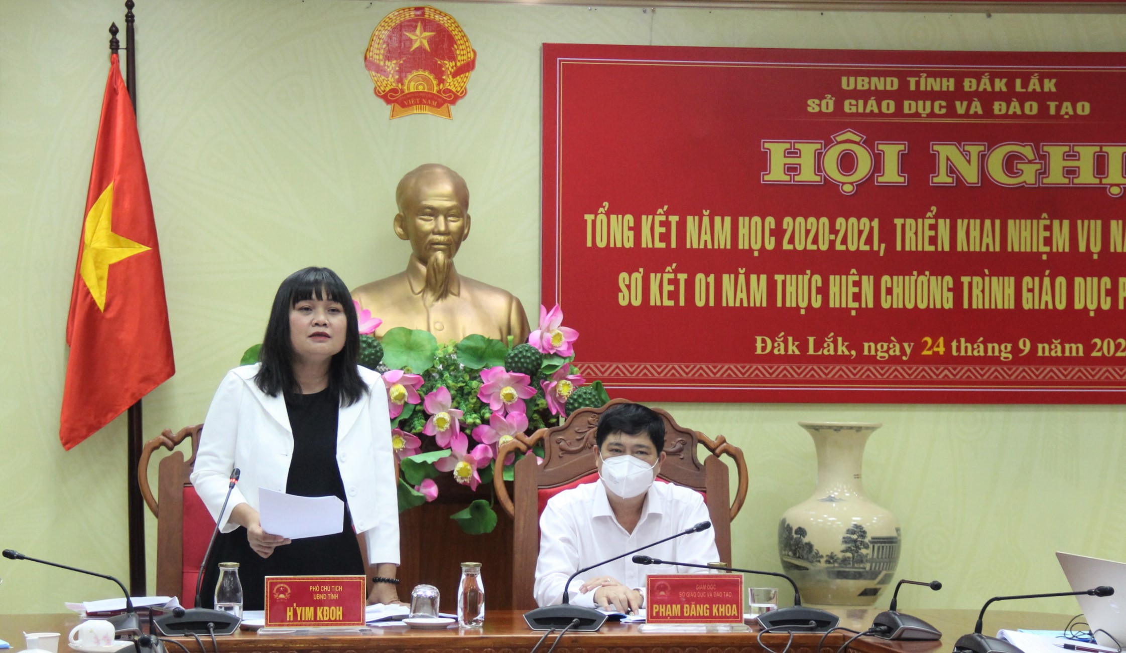 Triển khai nhiệm vụ năm học 2021-2022 và sơ kết 1 năm thực hiện Chương trình Giáo dục phổ thông 2018