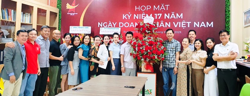 Hội Doanh nhân Trẻ tỉnh Đắk Lắk gặp mặt kỷ niệm Ngày Doanh nhân Việt Nam