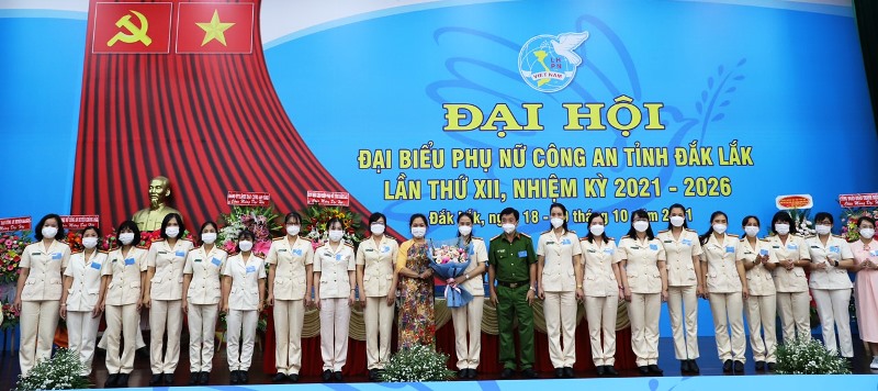 Đại hội đại biểu Phụ nữ Công an tỉnh lần thứ XII, nhiệm kỳ 2021-2026