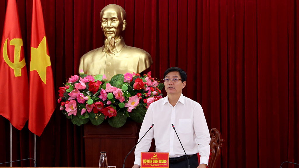Khai mạc Hội nghị Ban Thường vụ Tỉnh ủy lần thứ 29