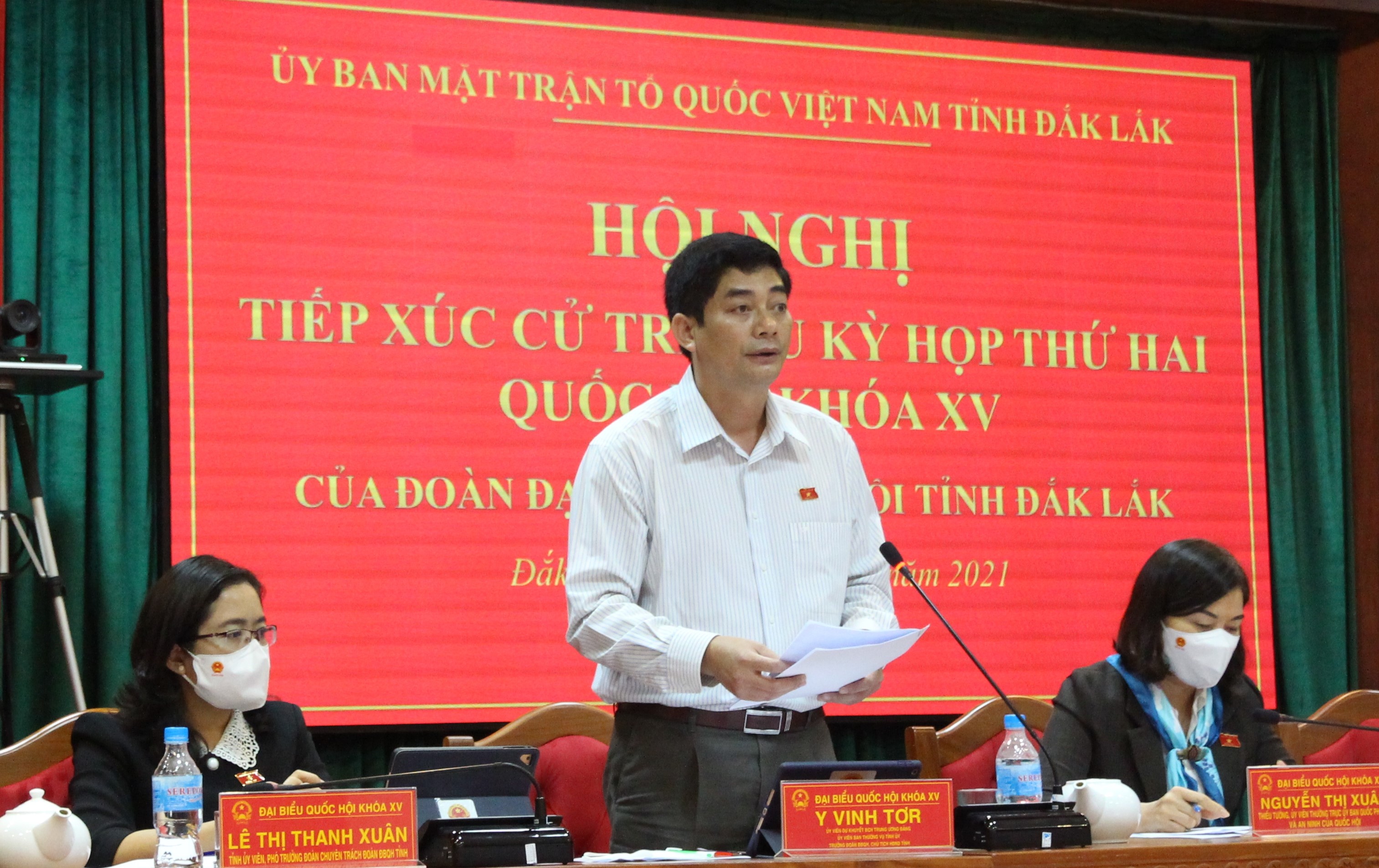 Đoàn Đại biểu Quốc hội tỉnh Đắk Lắk tiếp xúc cử tri sau Kỳ họp thứ 2, Quốc hội khóa XV