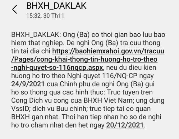 BHXH tỉnh Đắk Lắk triển khai nhắn tin theo đầu số BHXH_DAKLAK