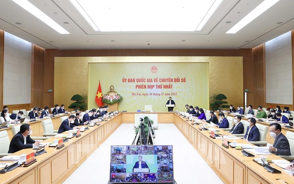 Prime Minister Pham Minh Chinh: Digital transformation for pandemic prevention and control and socio-economic recovery and development