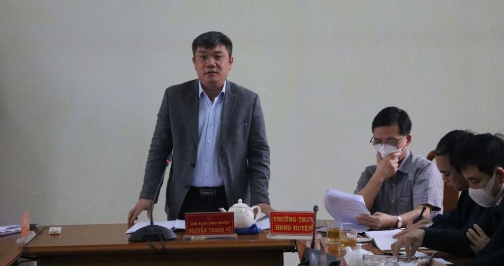UBND huyện Krông Ana tổ chức phiên họp thường kỳ tháng 11/2021