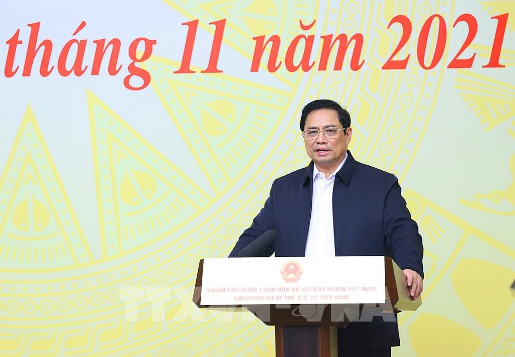 Thủ tướng Phạm Minh Chính: Chuyển đổi số phục vụ phòng, chống dịch và khôi phục, phát triển kinh tế - xã hội