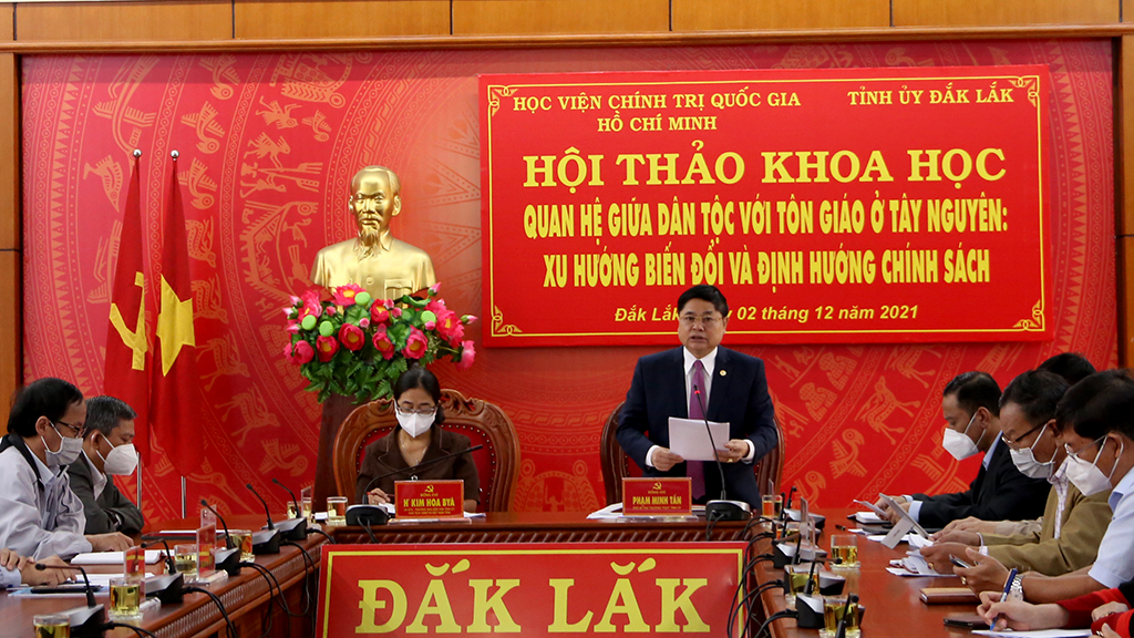 Hội thảo khoa học “Quan hệ giữa dân tộc với tôn giáo ở Tây Nguyên: Xu hướng biến đổi và định hướng chính sách”