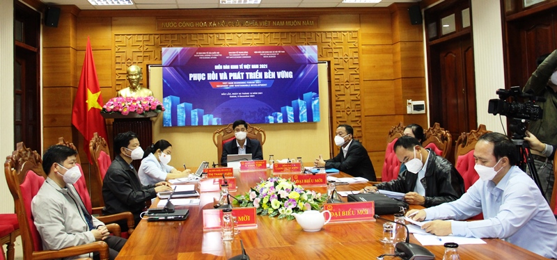 Khai mạc Diễn đàn Kinh tế Việt Nam 2021: Phục hồi và phát triển bền vững