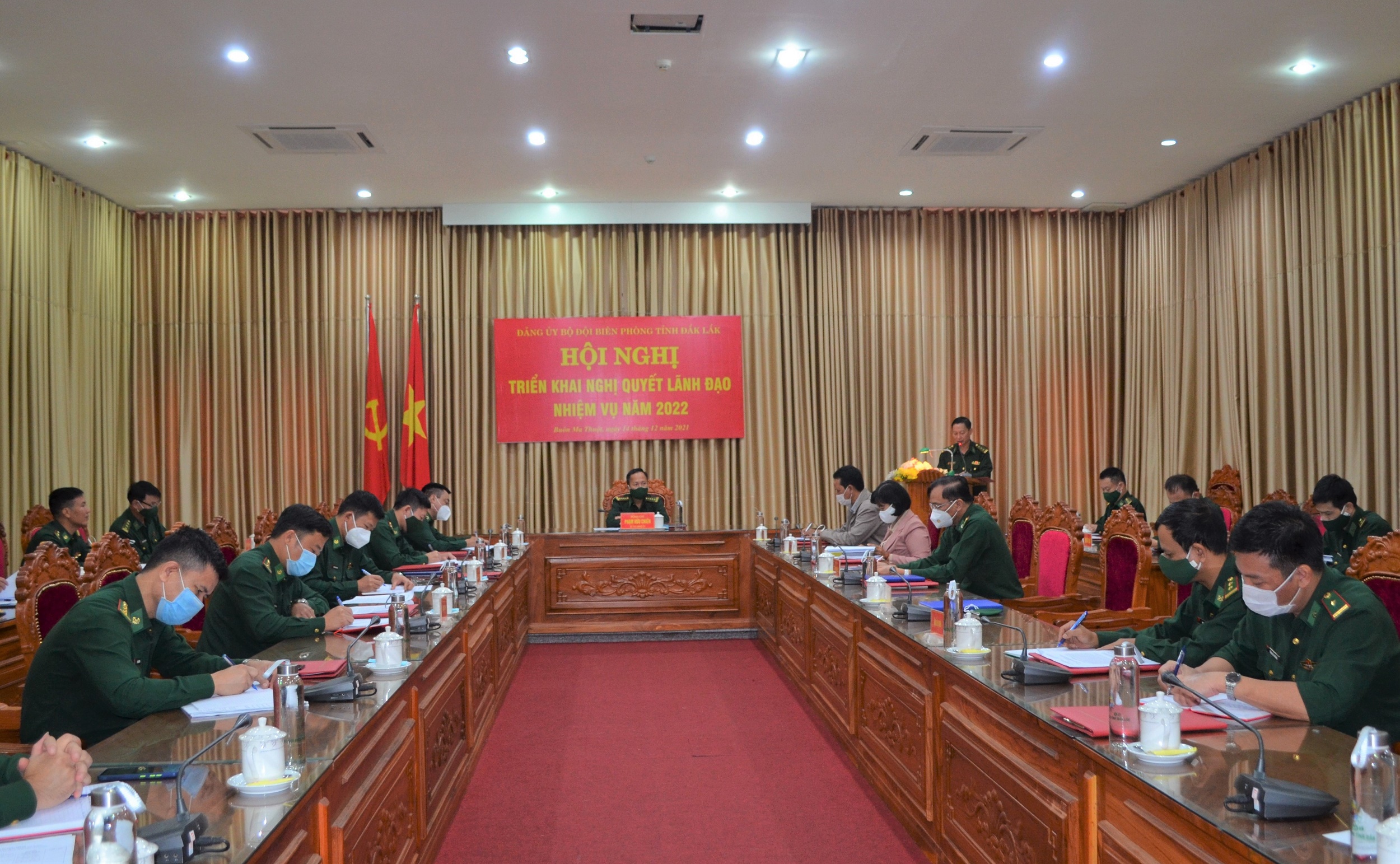 Đảng ủy Bộ đội Biên phòng Đắk Lắk triển khai nghị quyết lãnh đạo nhiệm vụ năm 2022