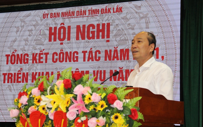 UBND tỉnh Đắk Lắk triển khai nhiệm vụ năm 2022
