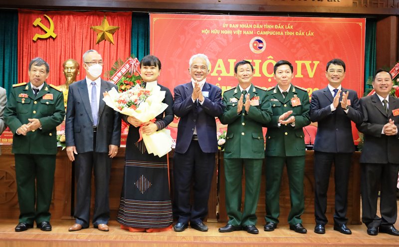 Đại hội đại biểu Hội hữu nghị Việt Nam-Campuchia tỉnh Đắk Lắk lần thứ  IV, nhiệm kỳ 2021-2026
