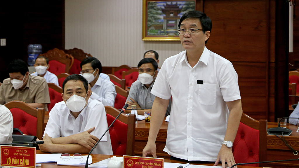 Đoàn công tác của Bộ Nông nghiệp và Phát triển nông thôn làm việc với tỉnh Đắk Lắk