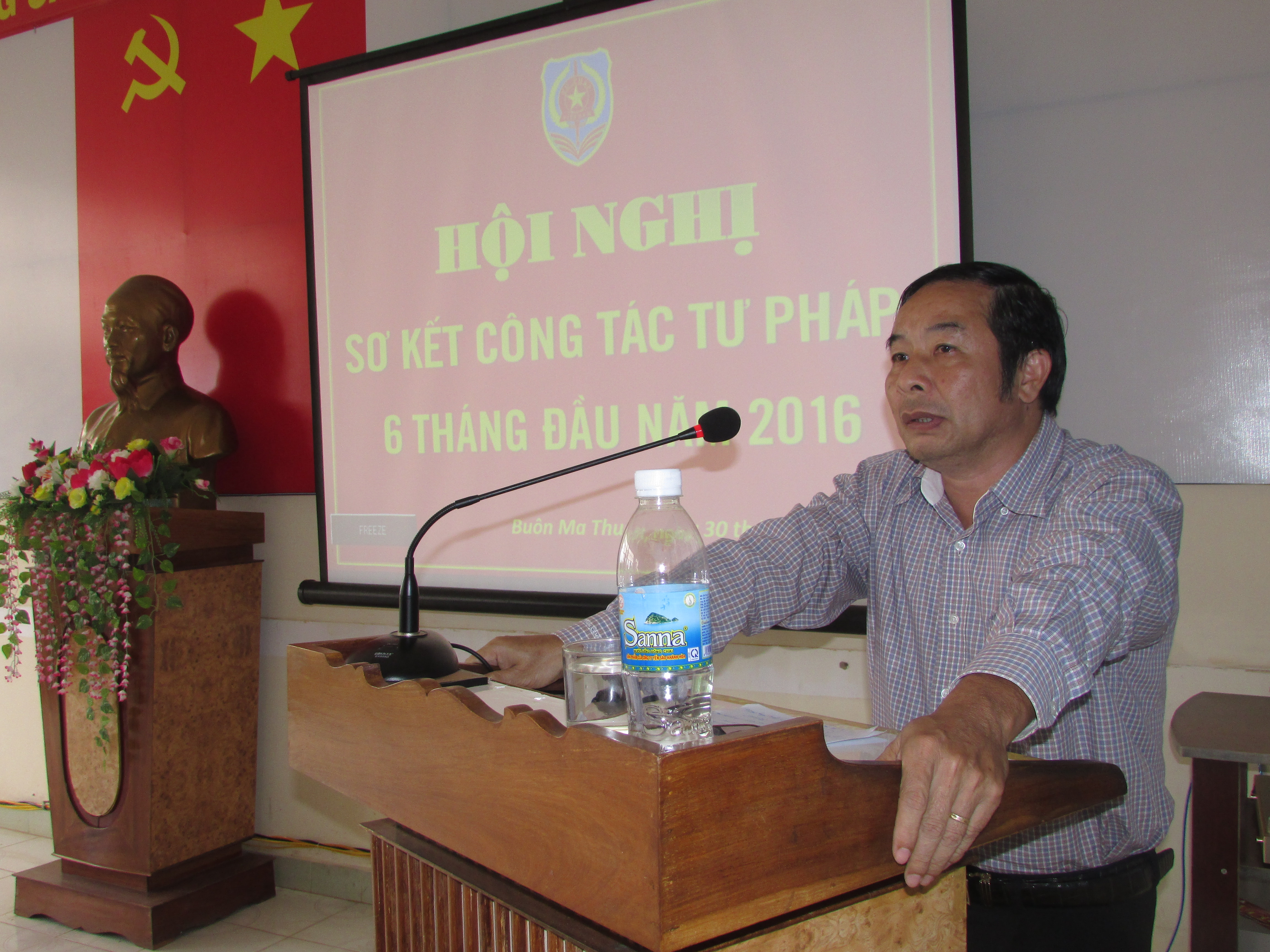 Sở Tư pháp Đắk Lắk tổ chức Hội nghị sơ kết công tác tư pháp 6 tháng đầu năm 2016