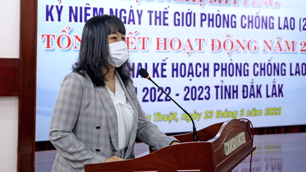 Đắk Lắk triển khai kế hoạch phòng chống Lao năm 2022