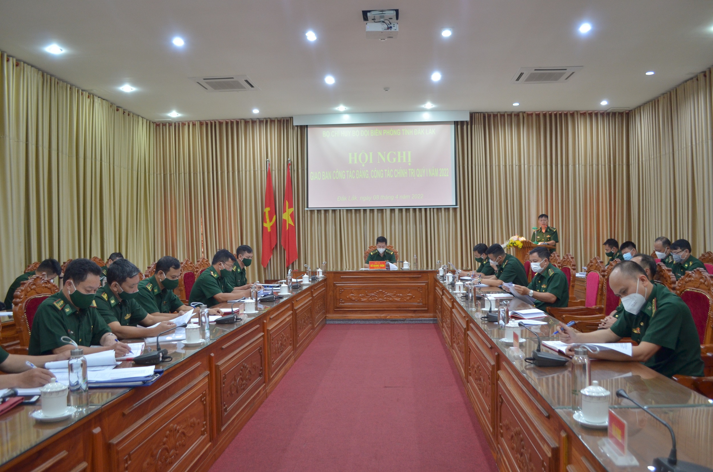 Bộ đội Biên phòng tỉnh Đắk Lắk triển khai công tác đảng, công tác chính trị quý 2 năm 2022