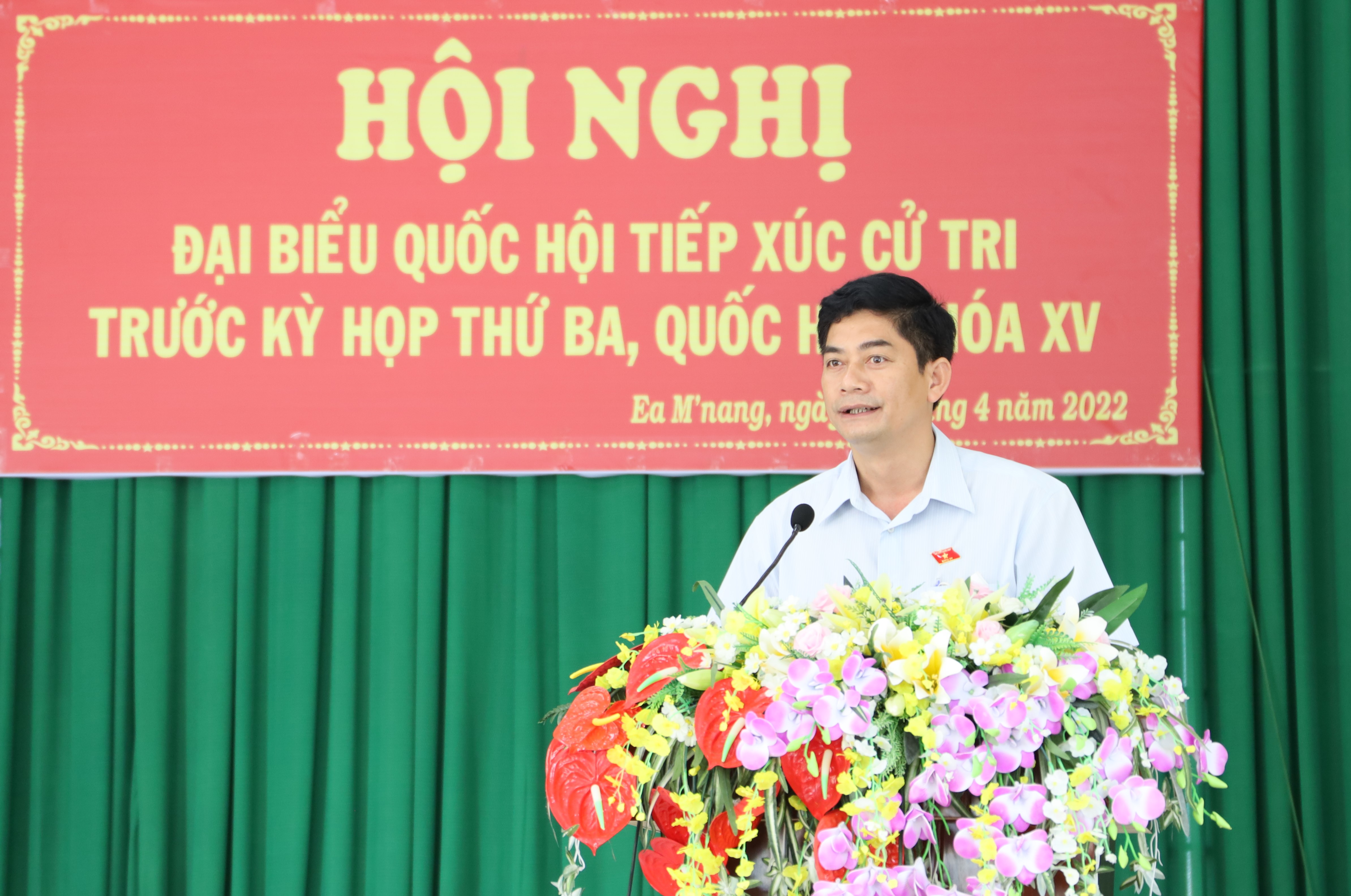 Đoàn Đại biểu Quốc hội tỉnh tiếp xúc cử tri huyện Cư M’gar