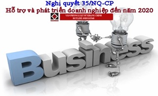 Triển khai Nghị quyết số 35/NQ-CP ngày 16/5/2016 của Chính phủ