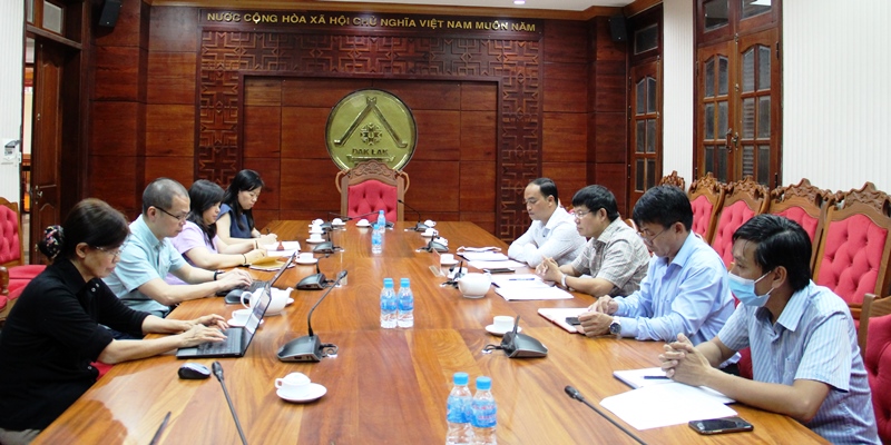 Đoàn khảo sát của Ủy ban Dân tộc làm việc với Ban Dân tộc - HĐND tỉnh