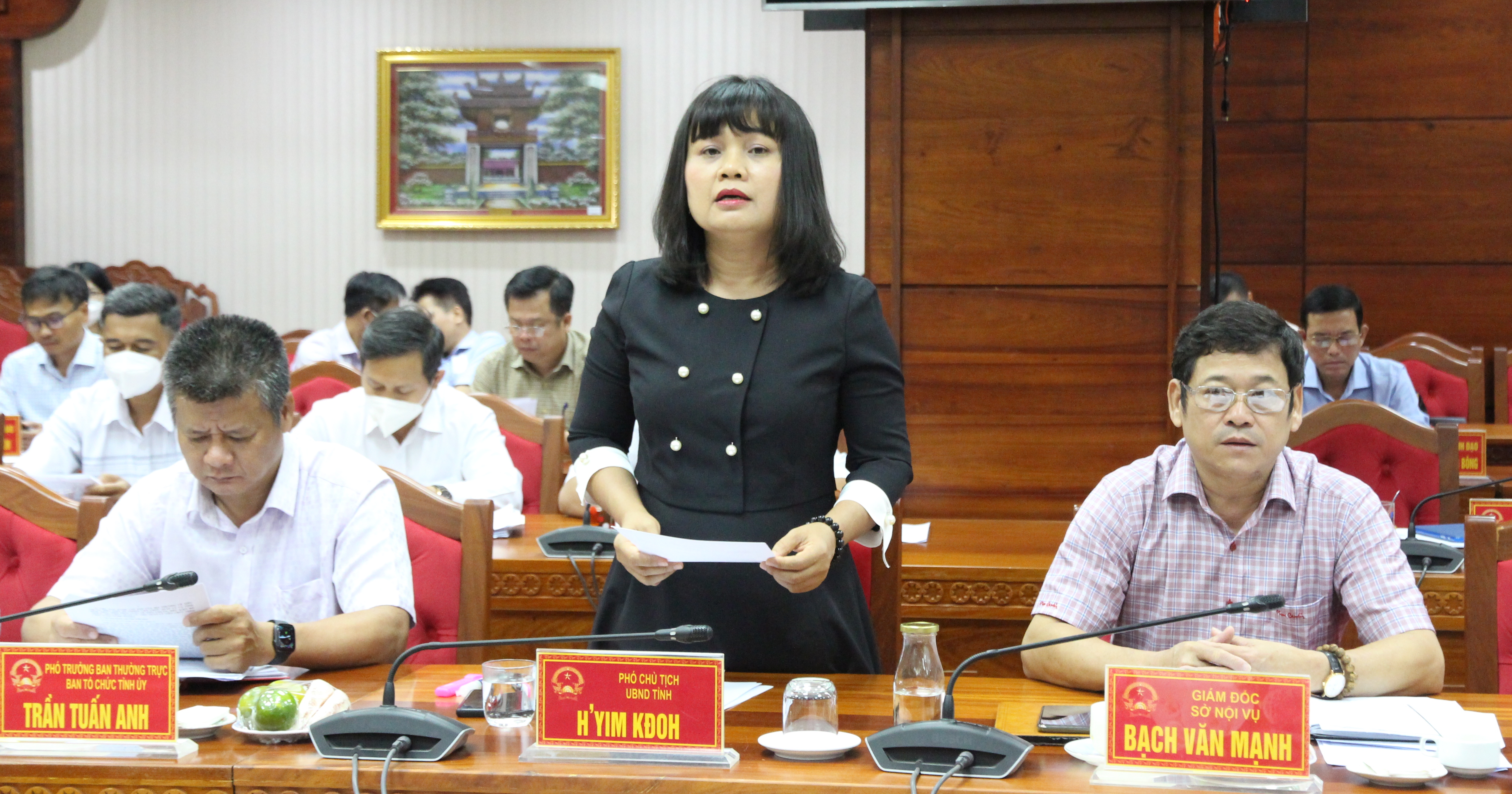 Ủy ban Pháp luật của Quốc hội khảo sát việc quản lý viên chức trên địa bàn tỉnh Đắk Lắk