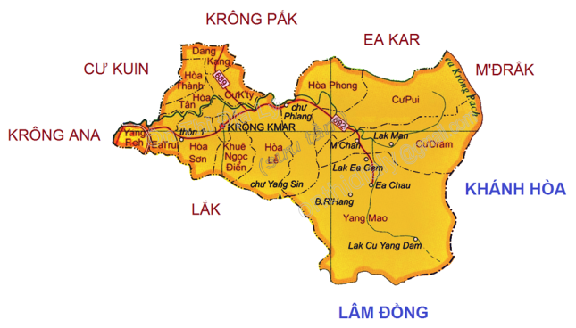 Quyết định phê duyệt Quy hoạch sử dụng đất đến năm 2030 huyện Krông Bông, tỉnh Đắk Lắk